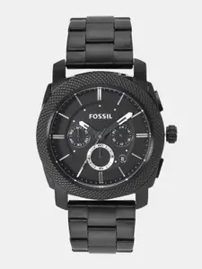 Fossil Men Black Chronograph Watch FS4552_SOR