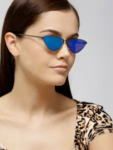 DressBerry Women Mirrored Cateye Sunglasses MFB-PN-PS-T10072