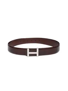 Tommy Hilfiger Men Brown Textured Belt