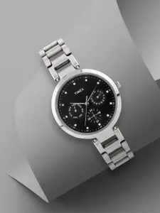 Timex Women Black Multifunction Analogue Watch - TW000X205