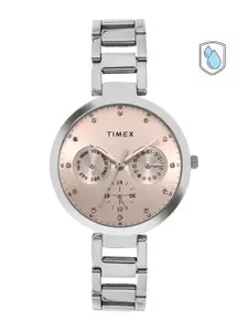 Timex Women Pink Multifunction Analogue Watch - TW000X206