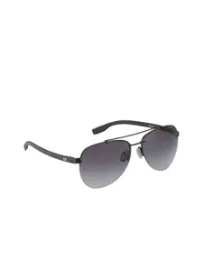 GIO COLLECTION Men Grey Aviator Sunglasses GM6150C01