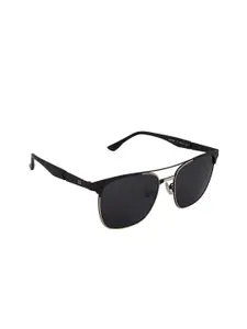 GIO COLLECTION Men Black Browline Sunglasses GM6096C07