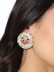 Fida Multicoloured Circular Studs