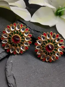 Fida Multicoloured Circular Studs