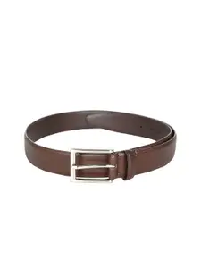 Allen Solly Men Brown Solid Leather Belt