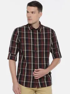 Parx Men Slim Fit Checked Casual Shirt