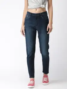 Flying Machine Women Blue Veronica Skinny Fit Mid-Rise Clean Look Stretchable Jeans