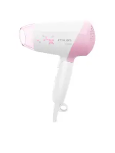 Philips HP8120/00 EssentialCare 1200W Hair Dryer - White & Pink