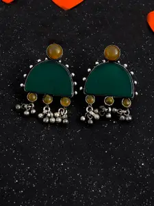 Silvermerc Designs Silver-Toned Classic Drop Earrings