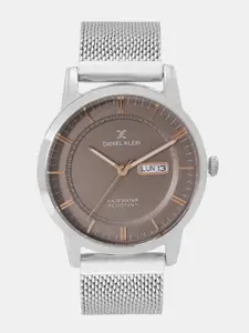 Daniel Klein Men Taupe Analogue Watch DK11731-4