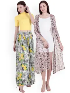 SCORPIUS SCORPIOUS Women Pack of Shrug & Top