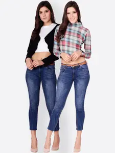 SCORPIUS SCORPIOUS Women Pack of Shrug and Top