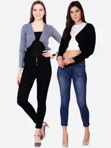 SCORPIUS SCORPIOUS Women Pack of two Shrugs