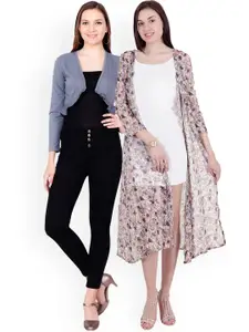 SCORPIUS SCORPIOUS Women Pack of two Shrugs