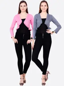 SCORPIUS SCORPIOUS Women Pack of two Shrugs