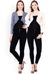 SCORPIUS SCORPIOUS Women Pack of two Shrugs