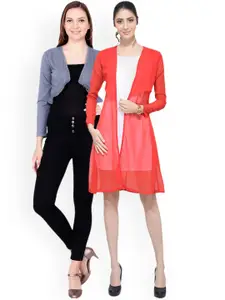 SCORPIUS SCORPIOUS Women Pack of two Shrugs