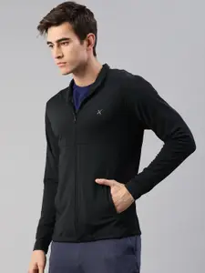 HRX by Hrithik Roshan Men Black Solid Rapid Dry Sweatshirt