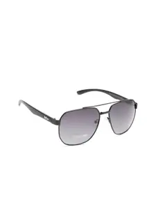 Lee Cooper Men Square Polarized Sunglasses LC9175NTB BLK