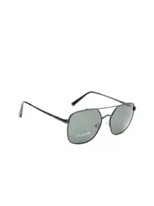 Lee Cooper Men Polarised Square Sunglasses LC9172NTB BLKG15