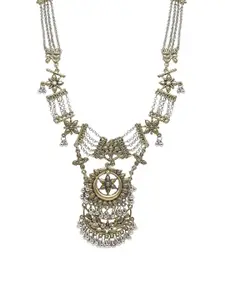 Moon Dust Gold-Plated Brass Necklace