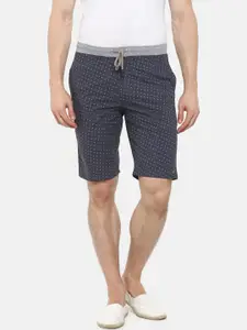 Sweet Dreams Men Grey Printed Regular Fit Shorts
