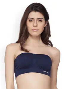 C9 AIRWEAR Blue Solid Non-Wired Non Padded Everyday Bra P2301_Navy