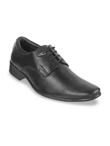 Mochi Men Black Leather Formal Derbys
