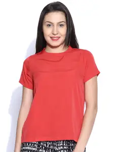 Miss Chase Coral Red Top