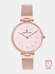 Daniel Klein Women Rose Gold-Toned Analogue Watch DK12087-3