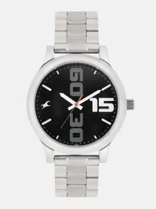 Fastrack Men Black Analogue Watch 38051SM04