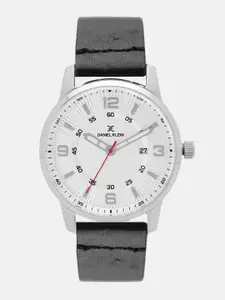 Daniel Klein Men Silver-Toned Analogue Watch DK11755-1