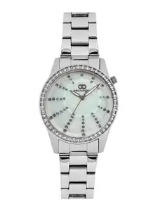 GIO COLLECTION Women White Dial Watch G2001-11