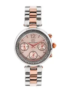 GIO COLLECTION Women Rose Gold-Toned Dial Watch G2005-55