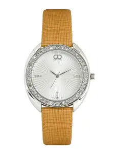 GIO COLLECTION Women Silver-Toned Dial Watch G0050-01