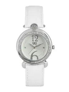 GIO COLLECTION Women White Dial Watch G0042-02