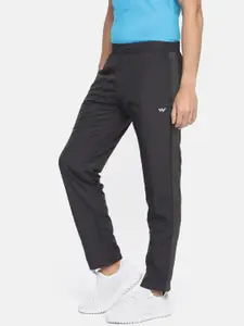 Wildcraft Men Black Solid Wvn 3 Track Pants