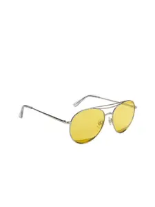 INVU Women Yellow Aviator Sunglasses T1912A