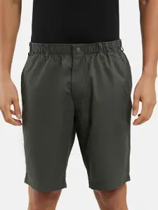 Jockey Combed Mercerised Cotton Woven Straight Fit Shorts with Side Pockets-1203