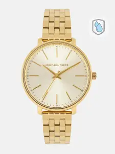 Michael Kors Women Gold-Toned Analogue Watch MK3898