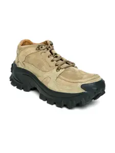 Woodland ProPlanet Men Khaki Leather Casual Shoes