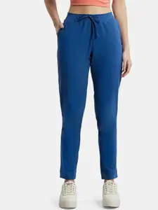 Jockey Women Blue Slim Fit Lounge Pants 1301-0105