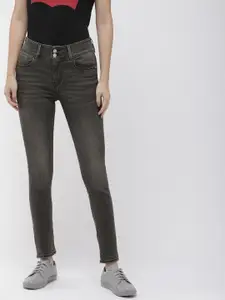 Levis Women Grey 721 Skinny Jeans Fit High-Rise Clean Look Stretchable Jeans