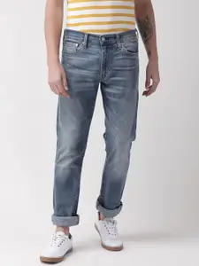 Levis Men Blue Slim Fit Mid-Rise Clean Look Stretchable Jeans 511