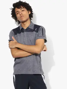 rock.it Grey Textured Polo T-Shirt
