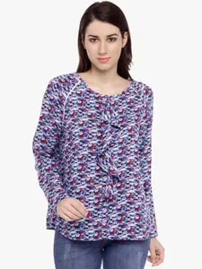 Annabelle by Pantaloons Multi Coloured Printed Blouse