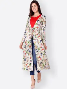 SCORPIUS Women Multicoloured Front Open Shrug