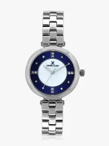 Daniel Klein Dk11679-6 Steel/Blue/White Analogue Watch