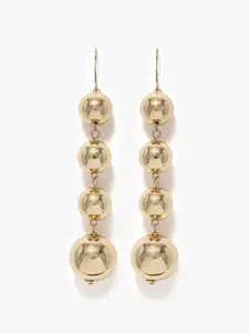 Accessorize Gold-Plated Handcrafted Drop Earrings